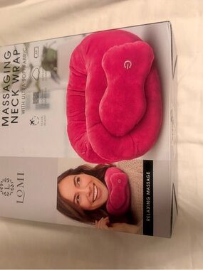 Pink Massaging Neck Wrap